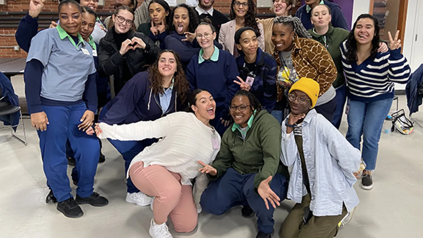 Tiyi Morris' spring 2022 semester course, "The Civil Rights and Black Power Movements" at the Ohio Reformatory for Women.