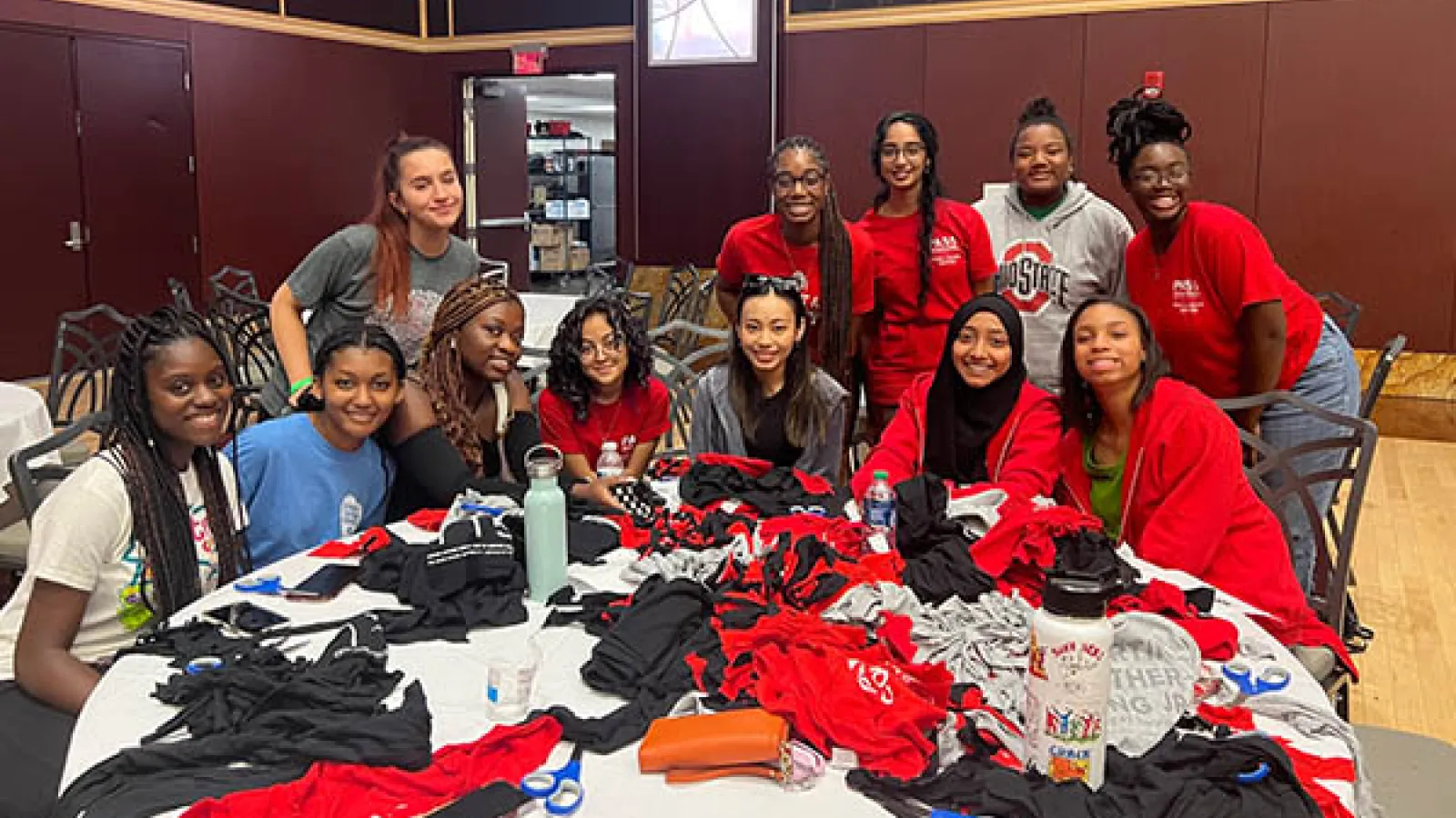 PASS students at Ohio State's Community Commitment event