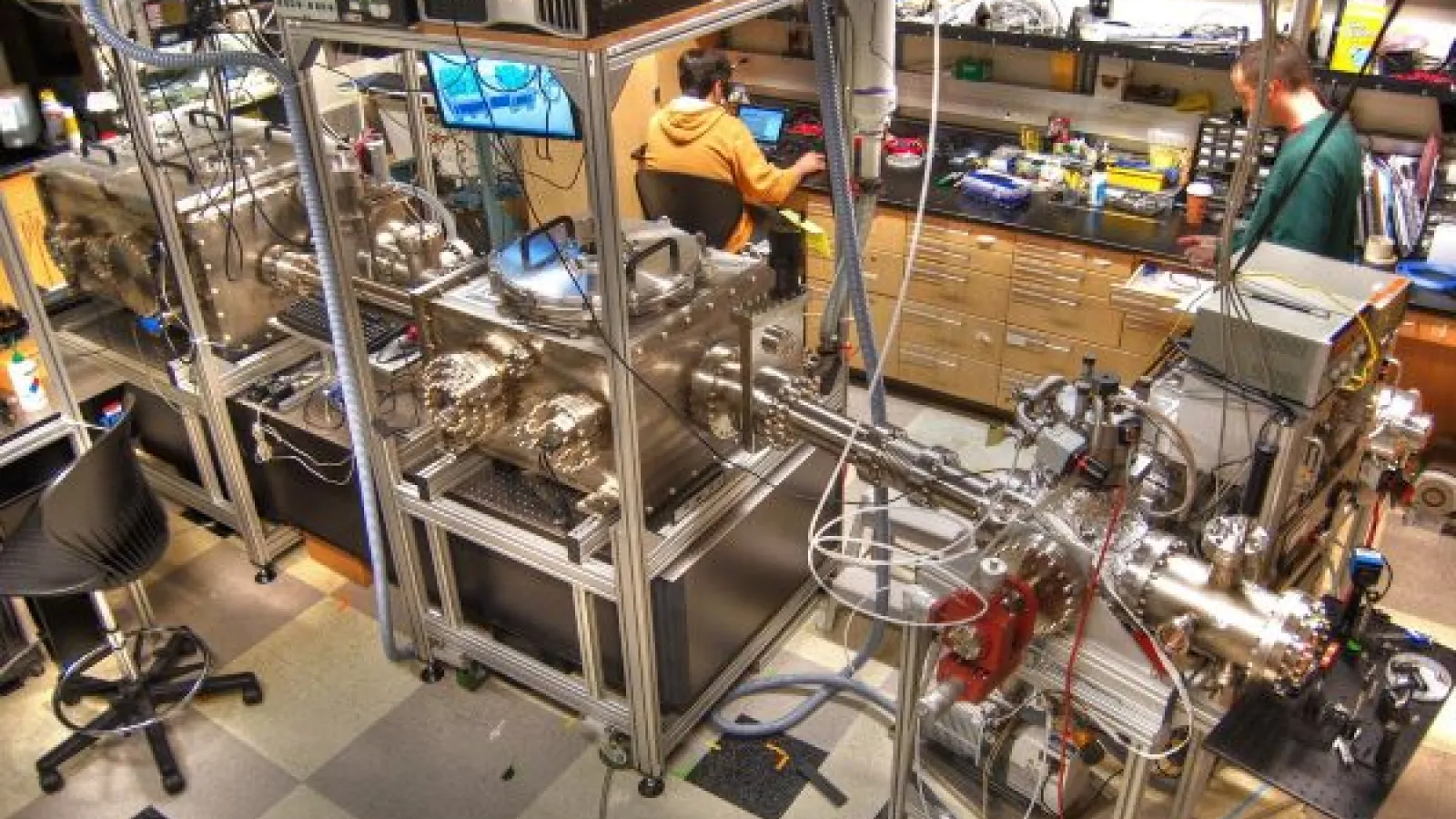 beam line end station