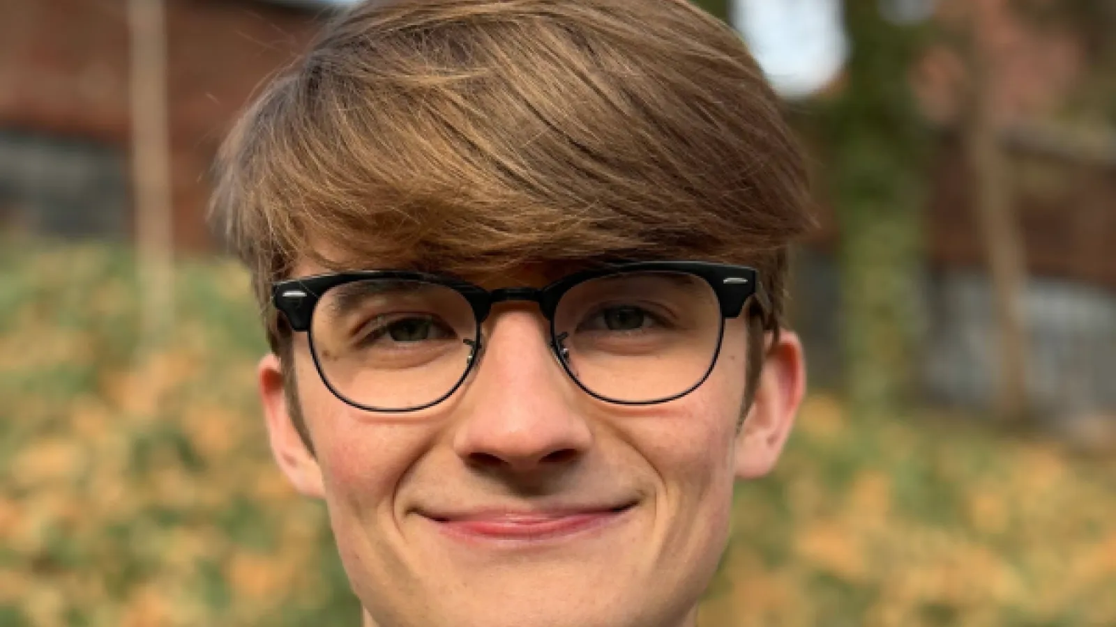 Fourth-year chemistry student Henry Arthur