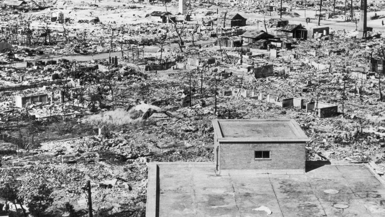 Hiroshima after atomic bomb