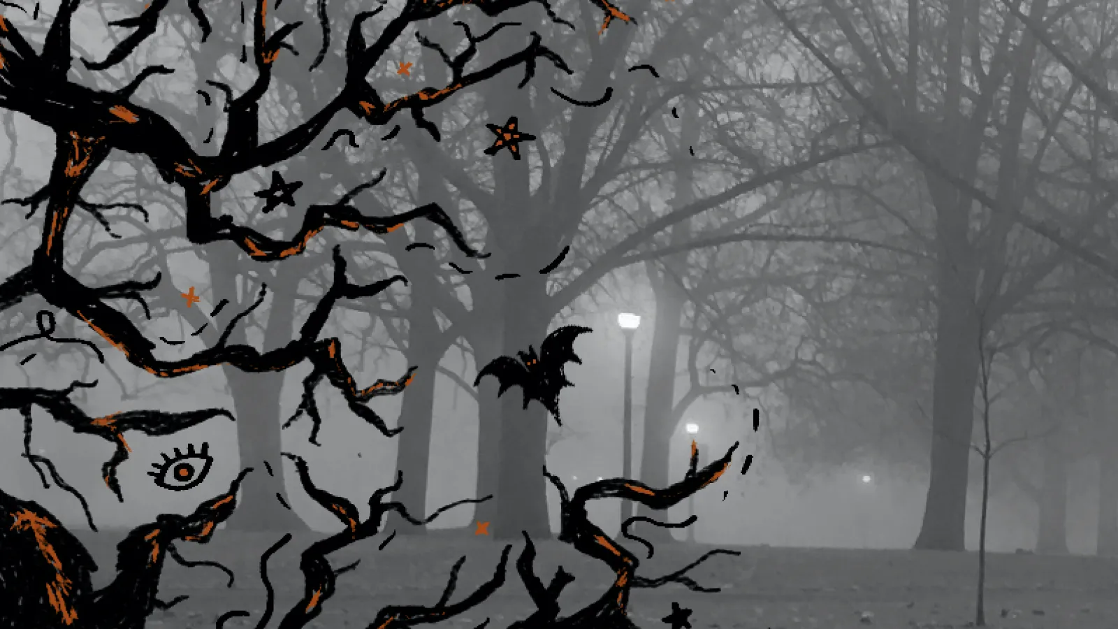 spooky Halloween graphic