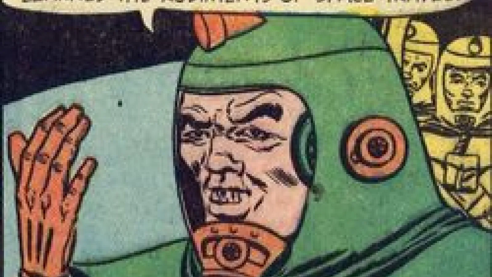 Comic Book Space Villan