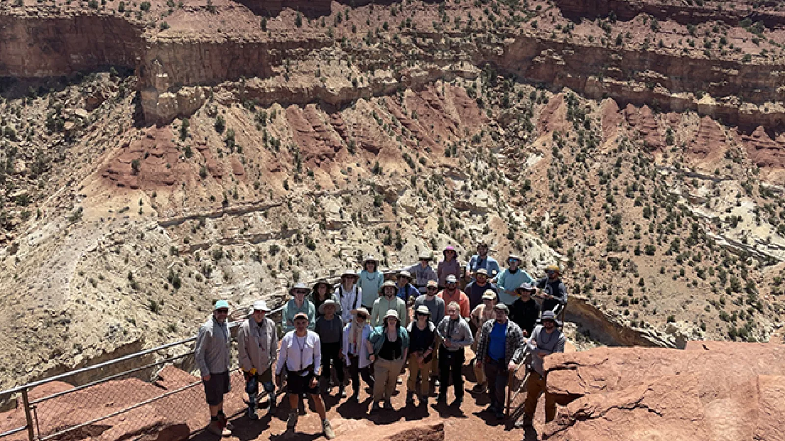 field camp students in utah