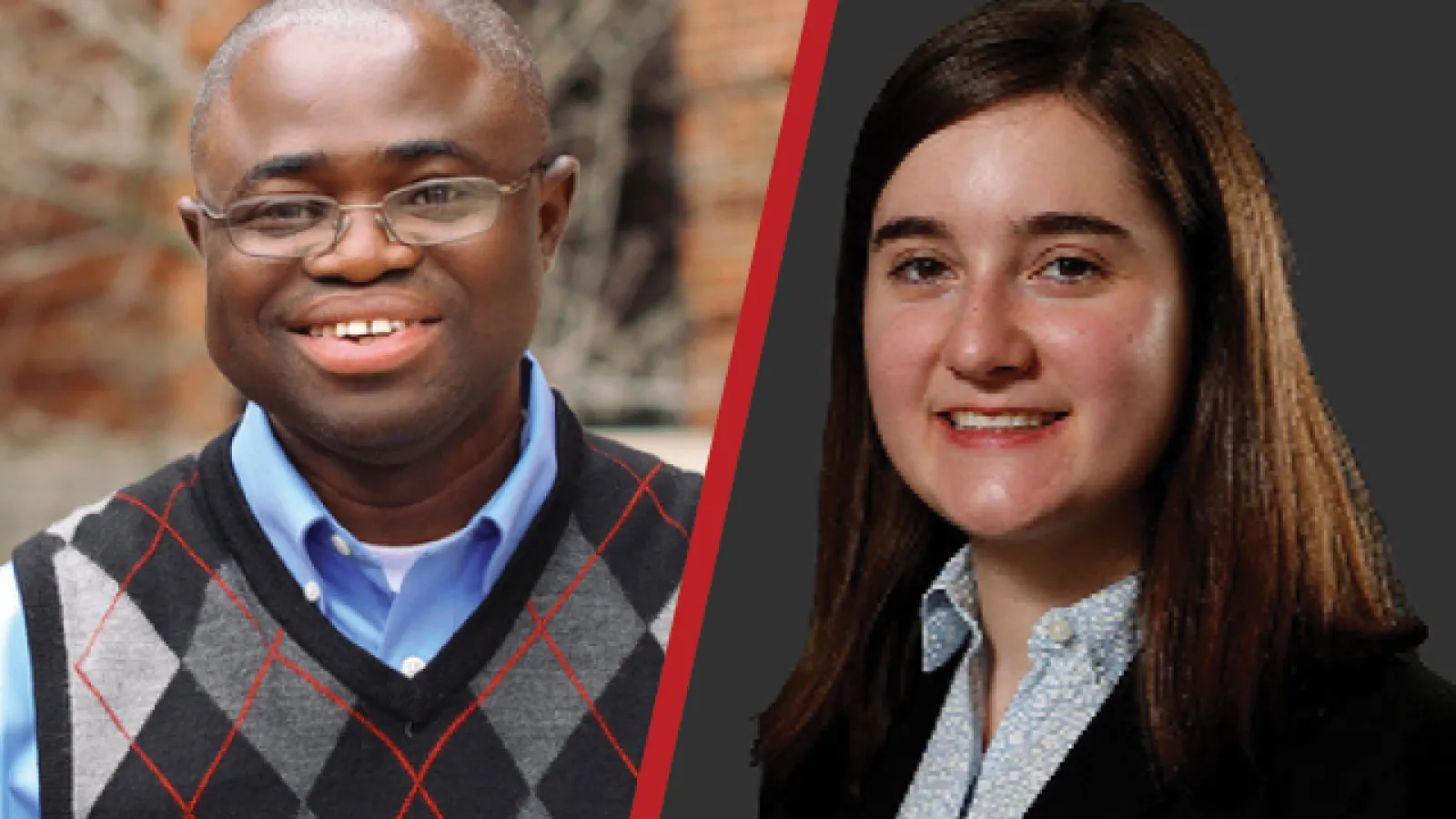 Abraham Badu-Tawiah and Caroline Karbowski