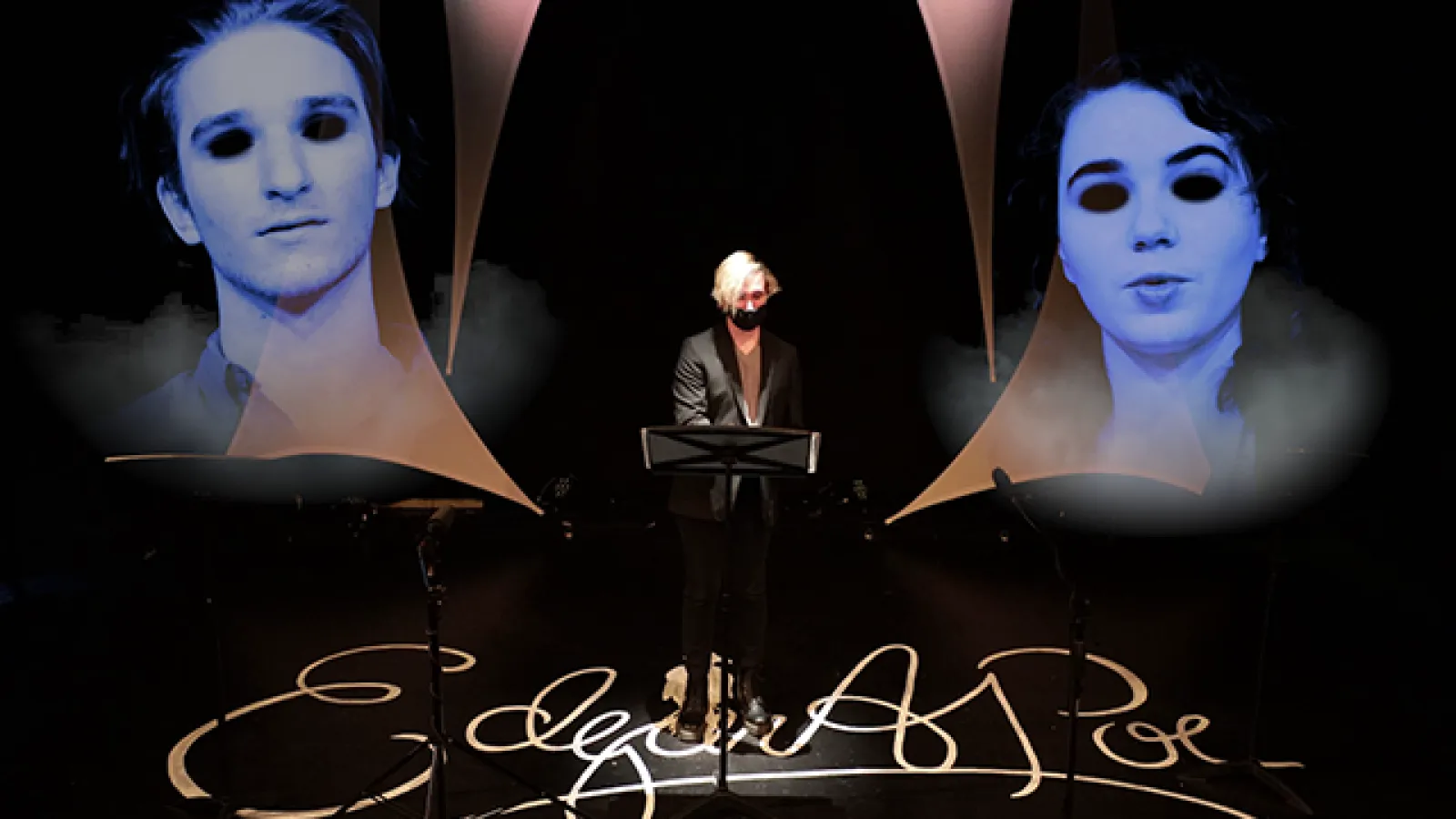Thomas Worthington High School theater students perform "The Twisted Tales of Poe"