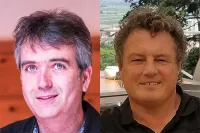 Rob Hughes and Steven Joyce